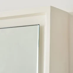 Floating Lacquer Wood Floor Mirror