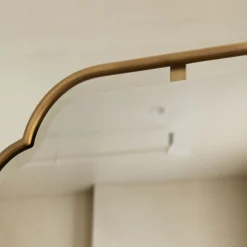 Floating Metal Frame Wall Mirror