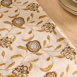 Floral Vine Table Runner
