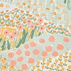 Flower Field Crib Fitted Sheet