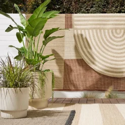 Fluted Ficonstone Indoor/Outdoor Planters