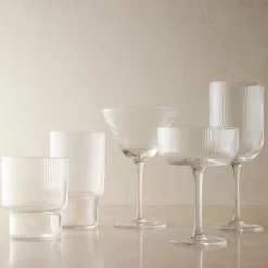 Fluted Glassware Sets