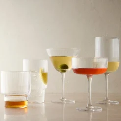 Fluted Glassware Sets