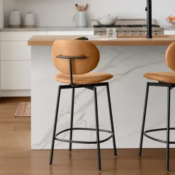 Flynn Leather Bar & Counter Stools