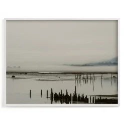 Fog At The Beach Framed Wall Art by Minted for West Elm