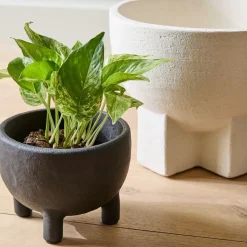 Form Studies Ceramic Footed Planters