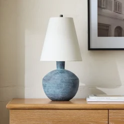 Form Studies Ceramic Slim Table Lamp (19")