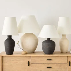 Form Studies Ceramic Table Lamp (19"–36")