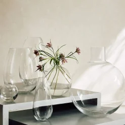 Foundations Clear Glass Vases