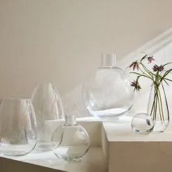 Foundations Clear Glass Vases