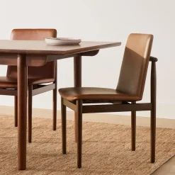 Framework Leather Dining Chair (Set of 2)