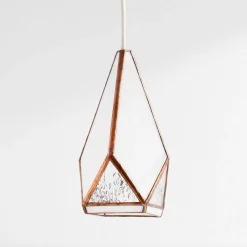 Friend of All Small Hanging Greta Lamp - White Ripple