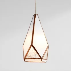 Friend of All Small Hanging Greta Lamp - White Ripple