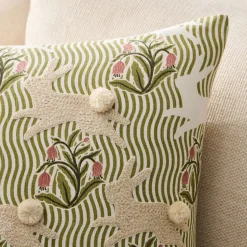 Frolic Floral Pillow Cover