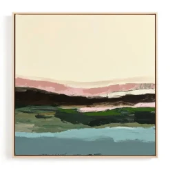 Full Moon Tide Framed Wall Art by Minted for West Elm