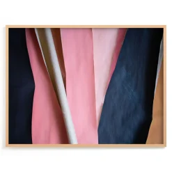 Future Stripes Framed Wall Art by Minted for West Elm