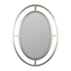 Gallant Wood Oval Wall Mirror
