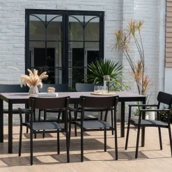 Galveston Aluminum Outdoor Dining Chairs (Set of 4)