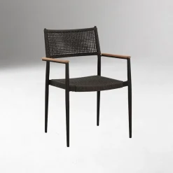 Gansbaai Stackable Outdoor Dining Chair (Set of 2)