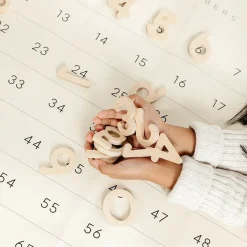 Gathre Wooden Numbers
