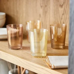 Gems Tall Drinking Glasses (Set of 4)