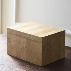 Georgia Graphic Wood Jewelry Box