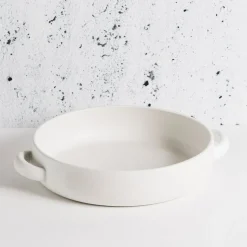 Gharyan Stoneware Large Serving Platter w/ Handles