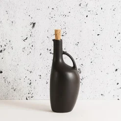 Gharyan Stoneware Olive Oil Bottle Canard