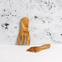 Gharyan Stoneware Salad Servers