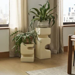 Gio Plaster Plant Stand