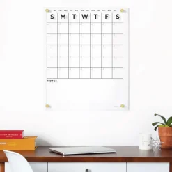 Girl Friday Acrylic Calendar - Bottom Notes