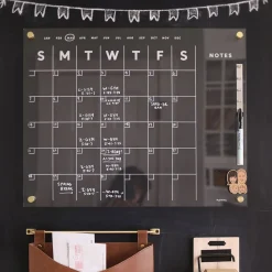 Girl Friday Acrylic Calendar - Side Notes