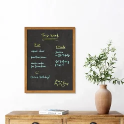 Girl Friday Framed Chalkboard w/ Chalk Ink Markers