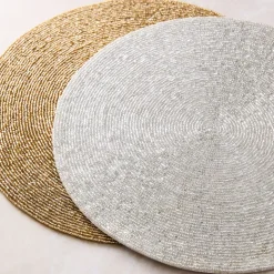 Glass Beaded Linens Placemats