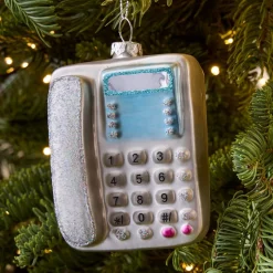 Glass Phone Ornament