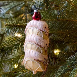 Glass Shrimp Ornament