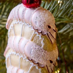 Glass Shrimp Ornament