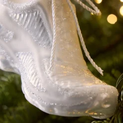 Glass Sneaker Ornament