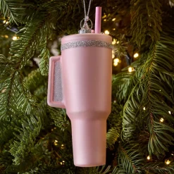 Glass Tumbler Ornament