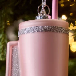 Glass Tumbler Ornament