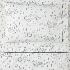 Glow-in-the-Dark Campsite Sheet Set