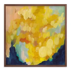 Goldenrod by Holly Whitcomb Framed Wall Art by Minted for West Elm