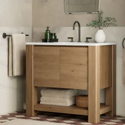 Graham Single Bathroom Vanity (24"–48")