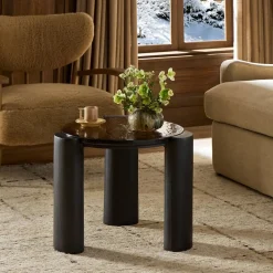 Grayfield Cast Glass Nesting Tables (24"–39")