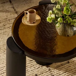 Grayfield Cast Glass Nesting Tables (24"–39")