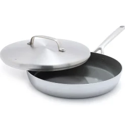 GreenPan™ GP5 Stainless Steel Covered Frypan (12")