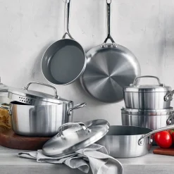 GreenPan™ GP5 Stainless Steel 10-Piece Cookware Set
