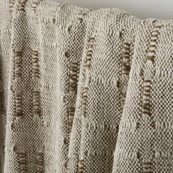Grid Woven Throw
