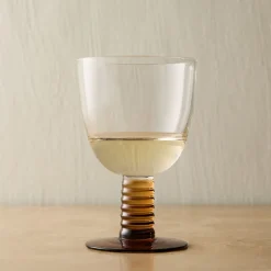 Grooved Stem All-Purpose Wine Glasses