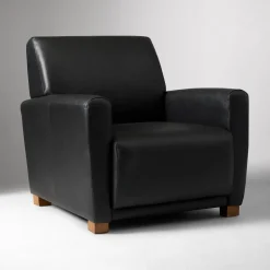 Haddon Leather Club Chair